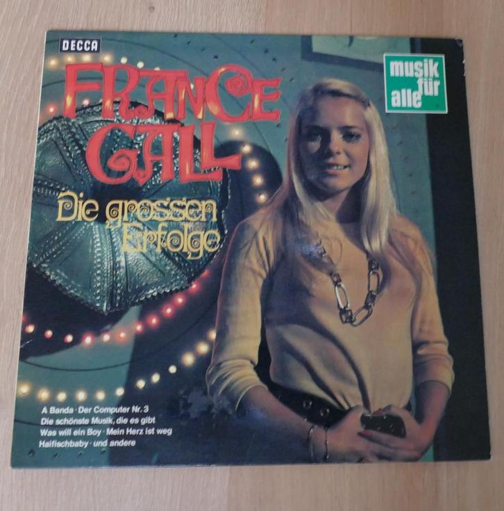LP  France Gall ‎– Die Grossen Erfolge, Cd's en Dvd's, Vinyl | Pop, Gebruikt, 1960 tot 1980, 12 inch, Ophalen of Verzenden