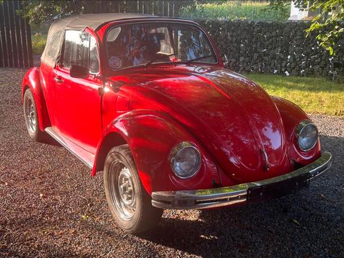 VW Kever Hoffmann Speedster, Auto's, Volkswagen, Particulier, Beetle (Kever), Benzine, Cabriolet, 2 deurs, Handgeschakeld, Rood