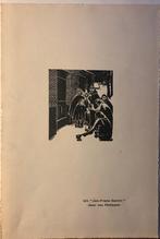 Jan-Frans Cantré-houtsnede “Driekoningen”, Antiek en Kunst, Kunst | Etsen en Gravures, Ophalen of Verzenden