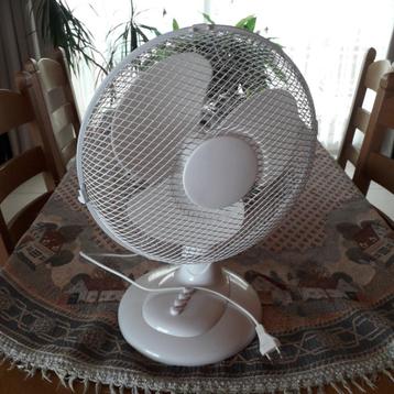 ventilator, Elektronische apparatuur, Ventilatoren, Ophalen of Verzenden, Zo goed als nieuw, Tafelventilator