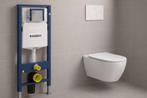 Wc Geberit set up320 + Wc + drukplaat sigma01  Actie!!!, Doe-het-zelf en Bouw, Sanitair, Ophalen of Verzenden, Nieuw, Toilet