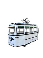 1950s Houten Wilhelm Hennecke Kermis Tram, Ophalen