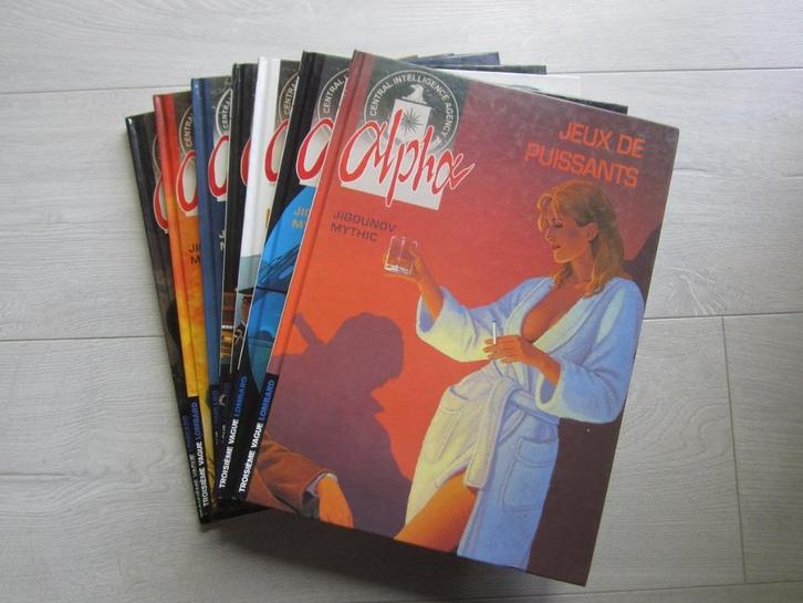 Alpha - 4,50Eur / pièce, Boeken, Stripverhalen, Zo goed als nieuw, Meerdere stripboeken, Ophalen of Verzenden