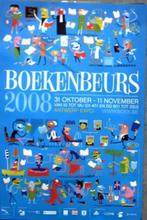 affiche/poster - Boekenbeurs 2008 Antwerp Expo Antwerpen, Verzamelen, Ophalen of Verzenden, Nieuw