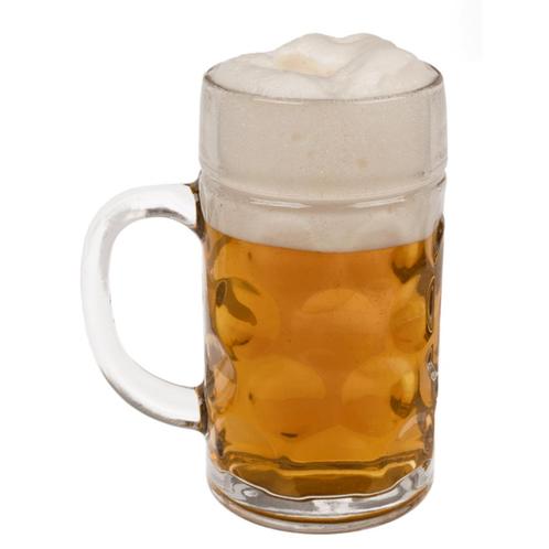 XL bierglas (1 liter), Verzamelen, Glas en Drinkglazen, Nieuw, Bierglas, Ophalen of Verzenden