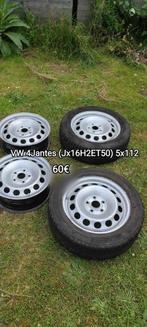 4 Jantes VW 5x112 ET50 16", Ophalen, Zo goed als nieuw