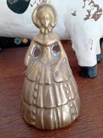 Oude koperen tafelbel, Ophalen of Verzenden