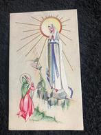 Image de dévotion de Bernadette maria Lourdes M. Amsens GBB, Collections, Religion, Comme neuf, Carte ou Gravure, Enlèvement ou Envoi