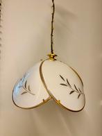 Vintage hanglamp in melkglas, Moins de 50 cm, Vintage, Verre, Enlèvement