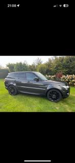 Range Rover Sport TDV6 HSE, Auto's, Zwart, Leder, Diesel, Particulier
