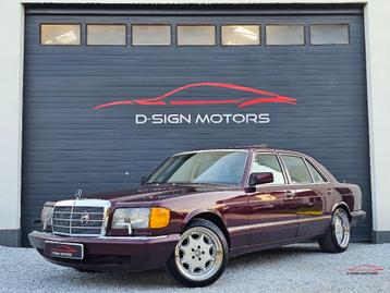 MERCEDES-BENZ SEL 560 V8 (279pk) AUT 1989 214.000km OLDTIMER