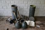 2 vieux masques à gaz, Collections, Objets militaires | Seconde Guerre mondiale, Enlèvement ou Envoi, Armée de terre, Autres types