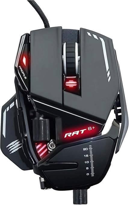 Mad Catz Rat 8+ | souris de jeu | LIVRAISON GRATUITE, Informatique & Logiciels, Souris, Neuf, Souris, Filaire, Ergonomique, Souris de gaming
