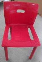Vintage rode stoel 4870 Anna Castelli/Kartell, Huis en Inrichting, Stoelen, Designer années 80, Kunststof, Gebruikt, Ophalen of Verzenden