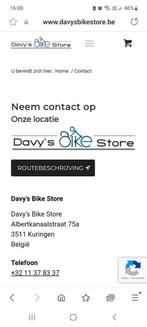 Waardebon 760€ Davy's bike store kuringen, Tickets en Kaartjes, Kortingen en Cadeaubonnen