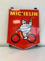 MICHELIN emaille reclamebord, Verzamelen, Reclamebord, Gebruikt, Ophalen of Verzenden