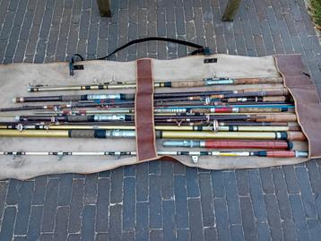 Vieux engins de pêche, vieux bâtons de pêche, Enlèvement, Utilisé