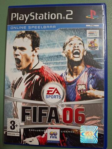 PS 2 FIFA 06 beschikbaar voor biedingen