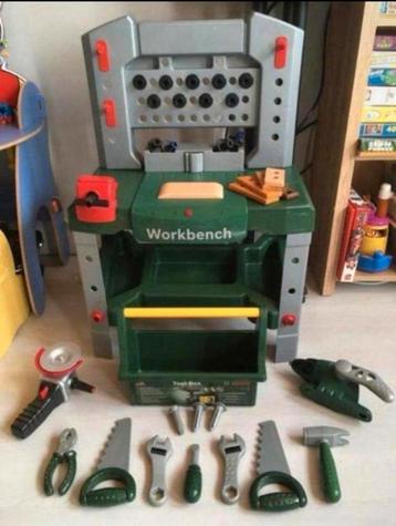 Workbench Werkbank - educatief speelgoed - gereedschap, Enlèvement ou Envoi, Comme neuf