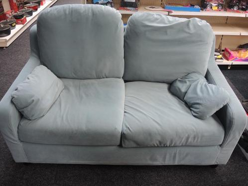Zetel tweezits in stof, Huis en Inrichting, Zetels | Zetels en Chaises Longues, Gebruikt, Tweepersoons, 150 tot 200 cm, 75 tot 100 cm