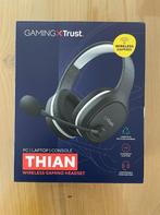 Trust GXT 391 Thian Wireless Gaming Headset, Informatique & Logiciels, Casques micro, Comme neuf, On-ear, Fonction muet du microphone