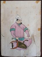 Origineel miniatuur India. Voorstelling van een heer. Jaar:, Antiek en Kunst, Ophalen of Verzenden