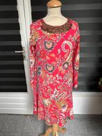 Mooie rood / roze dames jurk K-Design maat XL, K-design, Ophalen of Verzenden, Zo goed als nieuw, Maat 46/48 (XL) of groter