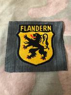 WW2 Freiwillige Flanders ärmelabzeichen Bevo, Collections, Enlèvement ou Envoi
