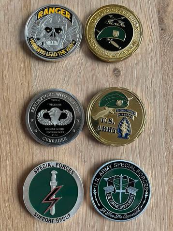 US/UK airborne coins ( 6 ) beschikbaar voor biedingen