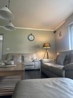 ItalSofa zetelset + poef + staanlamp, Huis en Inrichting, Zetels | Zetels, Ophalen, Gebruikt, Leer
