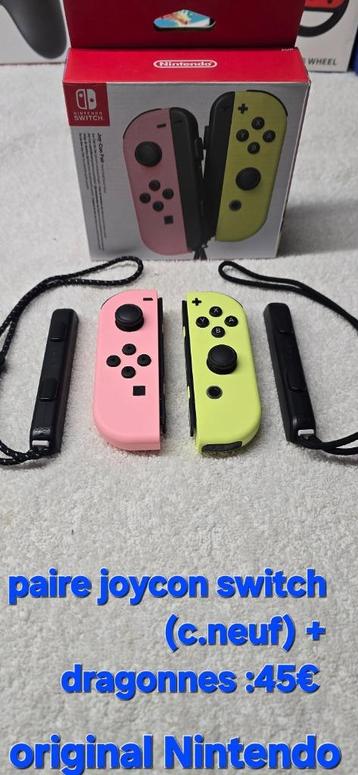 accessoires divers  pour console nintendo switch (v2/oled..) beschikbaar voor biedingen