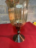 Vaas met kaarsdecoratie, Ophalen, Glas