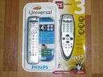 Lot de 2 Télécommandes universelles 100% Neuf, Audio, Tv en Foto, Afstandsbedieningen, Ophalen, Nieuw, Universeel