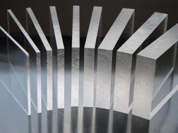 Acrylaat Platen (Kunststof, Plexiglas, Polycarbonaat) beschikbaar voor biedingen
