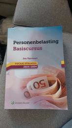 Personenbelasting, Boeken, Schoolboeken, Gelezen, Jos Vervoort, Economie, Ophalen of Verzenden