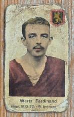 1930s (pre panini) Ferdinand Wertz Antwerp FC, Verzamelen, Sportartikelen en Voetbal, Ophalen of Verzenden, Gebruikt, Poster, Plaatje of Sticker