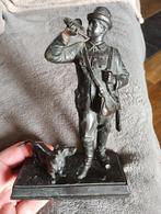 statuette en cuivre patinée, Antiquités & Art, Antiquités | Bronze & Cuivre, Enlèvement ou Envoi