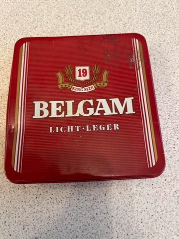 Blikken doosje” Belga Light- Leger in mooie staat beschikbaar voor biedingen