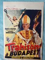 Filmposter verraard in Budapest, Verzamelen, Posters, Ophalen of Verzenden, A1 t/m A3, Film en Tv, Rechthoekig Staand