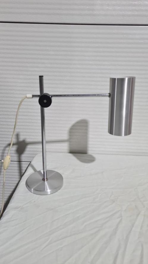 Aluminium bureaulamp, architectenlamp, verstelbaar, Huis en Inrichting, Lampen | Overige, Gebruikt, Ophalen of Verzenden