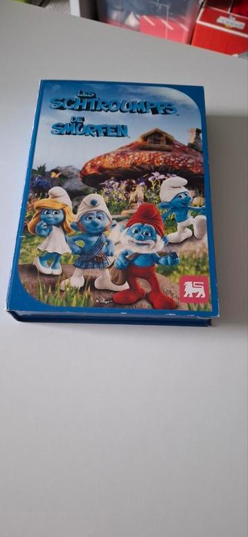 Box delhaize smurfen popjes, Enlèvement ou Envoi, Comme neuf