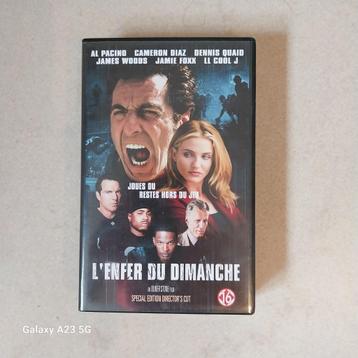 VHS " l enfer du dimanche", À partir de 12 ans, Enlèvement, Comme neuf, Thrillers et Policier