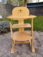 Houten meegroei stoel, Ophalen