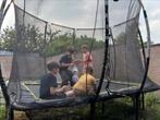 Trampoline EXIT Silhouette - 214x305cm - groen, Kinderen en Baby's, Speelgoed | Buiten | Trampolines, Ophalen, Gebruikt