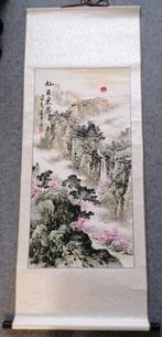 Traditionele Chinese wandtekening, Ophalen