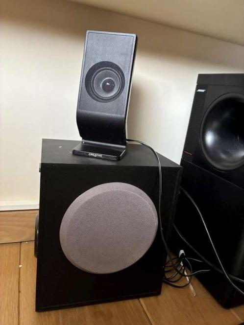 Creative Inspire A200 2.1 Set (pc) boxen met subwoofer, Computers en Software, Pc speakers, Gebruikt, Audiokanaal 2.1, Ophalen