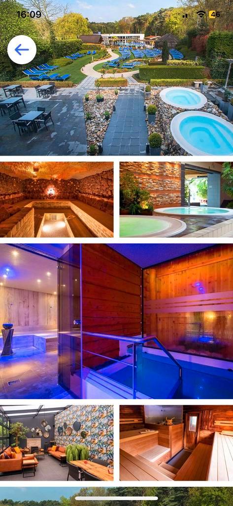 Minerale thermale baden - Bonheiden, Sport en Fitness, Sauna, Zo goed als nieuw, Ophalen of Verzenden