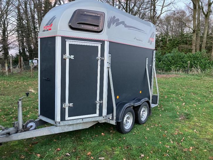 Paardentrailers & Aanbiedingen, Dieren en Toebehoren, Paarden en Pony's | Trailers en Aanhangwagens, Zo goed als nieuw, Aluminium