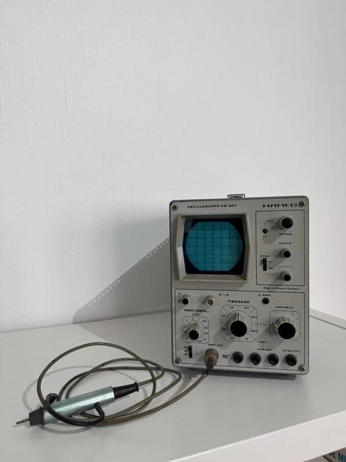 Vintage Hameg Oscilloscope HM 207, Doe-het-zelf en Bouw, Meetapparatuur, Zo goed als nieuw, Ophalen