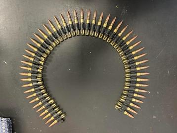 WWII - bande garnie pour MG34 - MG42 INERTE beschikbaar voor biedingen